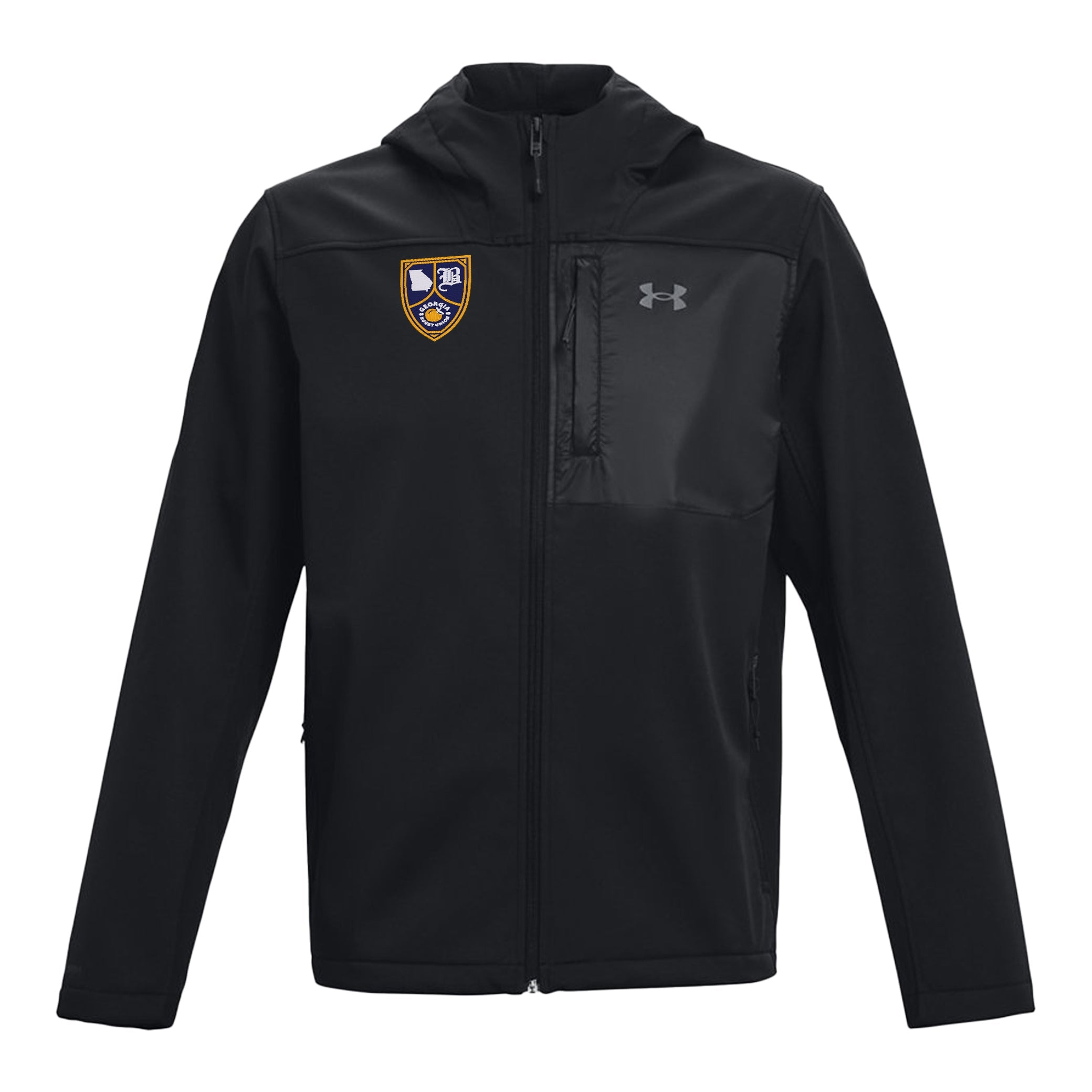 Georgia Rugby Union Coldgear Hooded Infrared Jacket