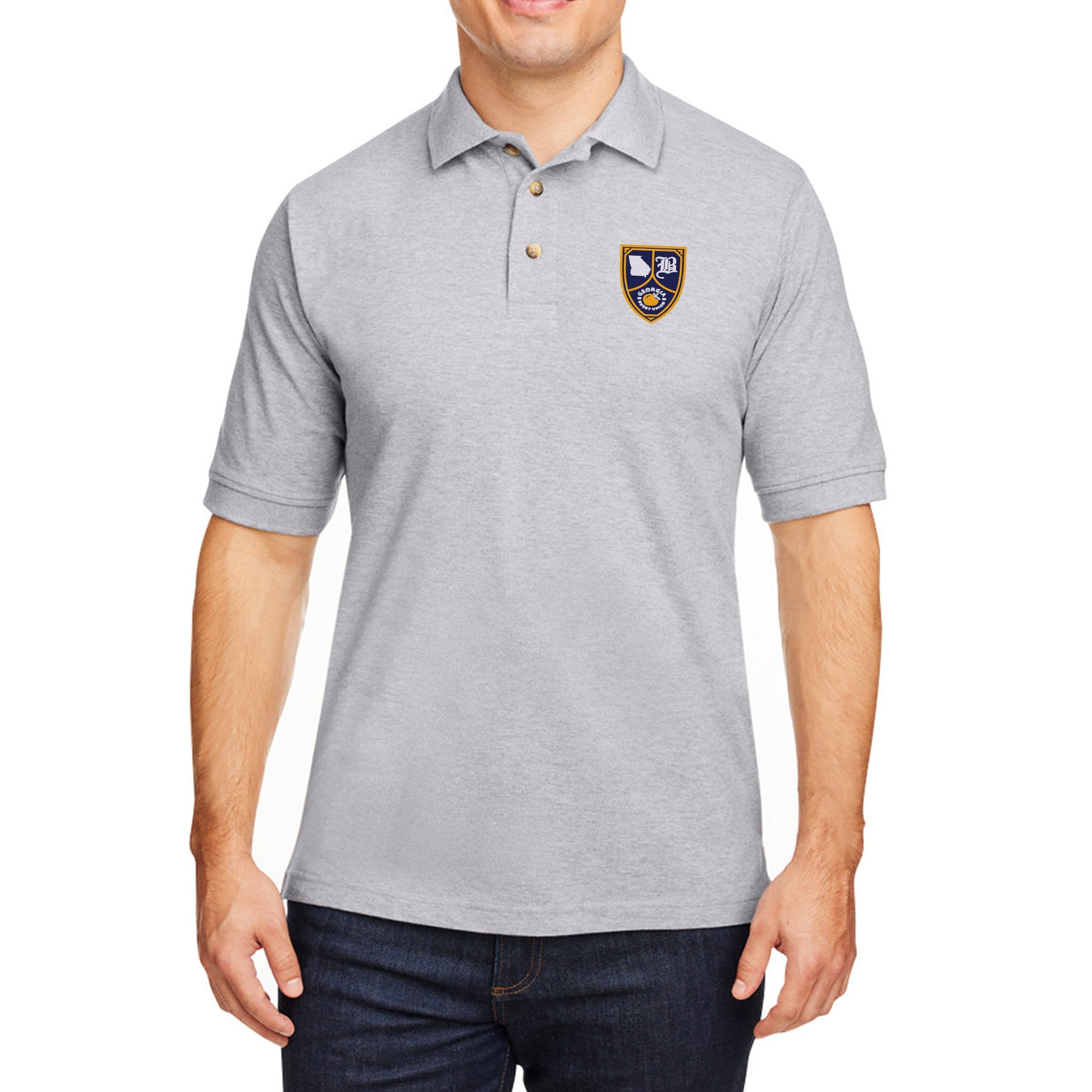 Georgia Rugby Union Cotton Polo