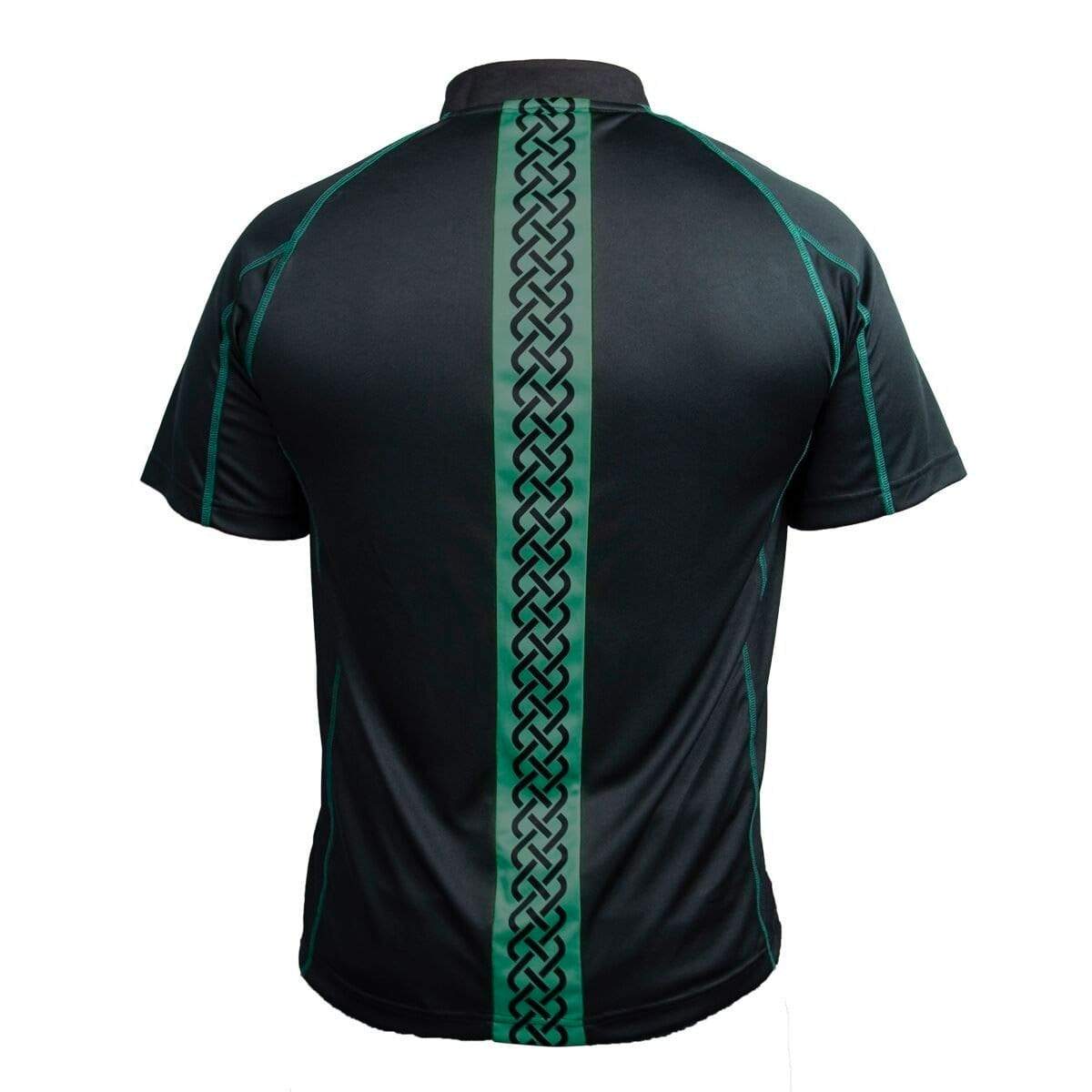 Guinness Green & Black Short Sleeve Rugby Jersey