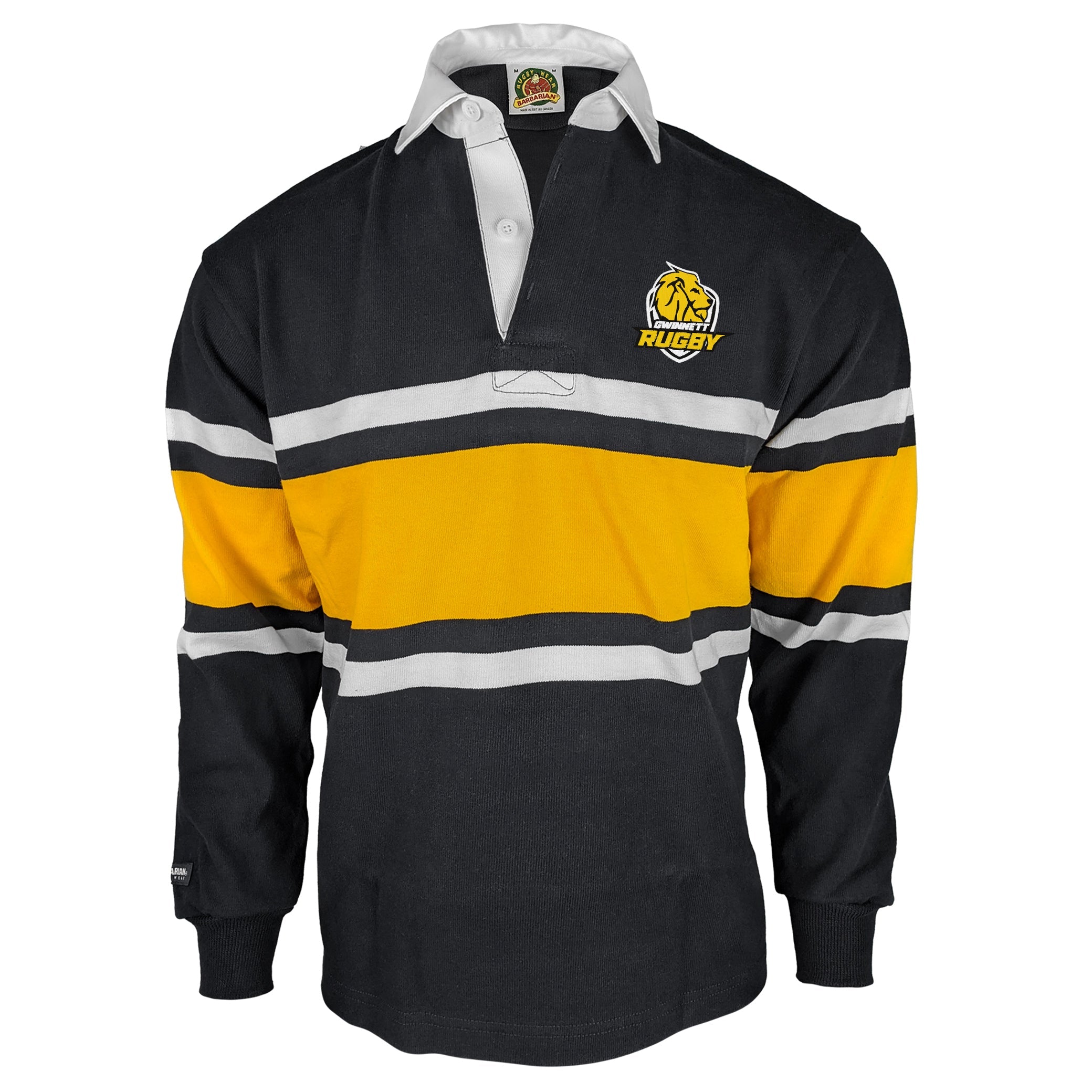 Gwinnett Lions Collegiate Stripe Rugby Jersey