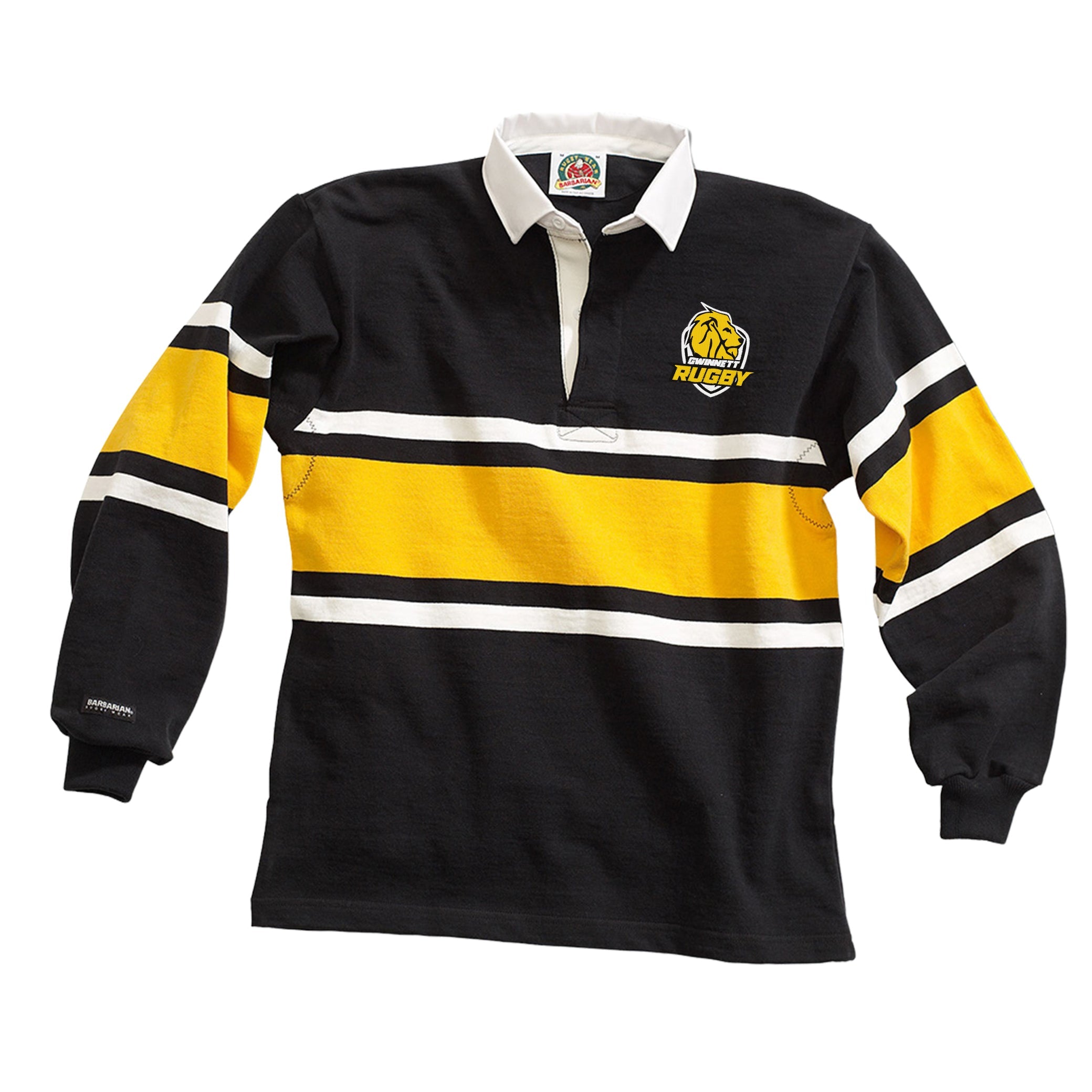 Gwinnett Lions Collegiate Stripe Rugby Jersey