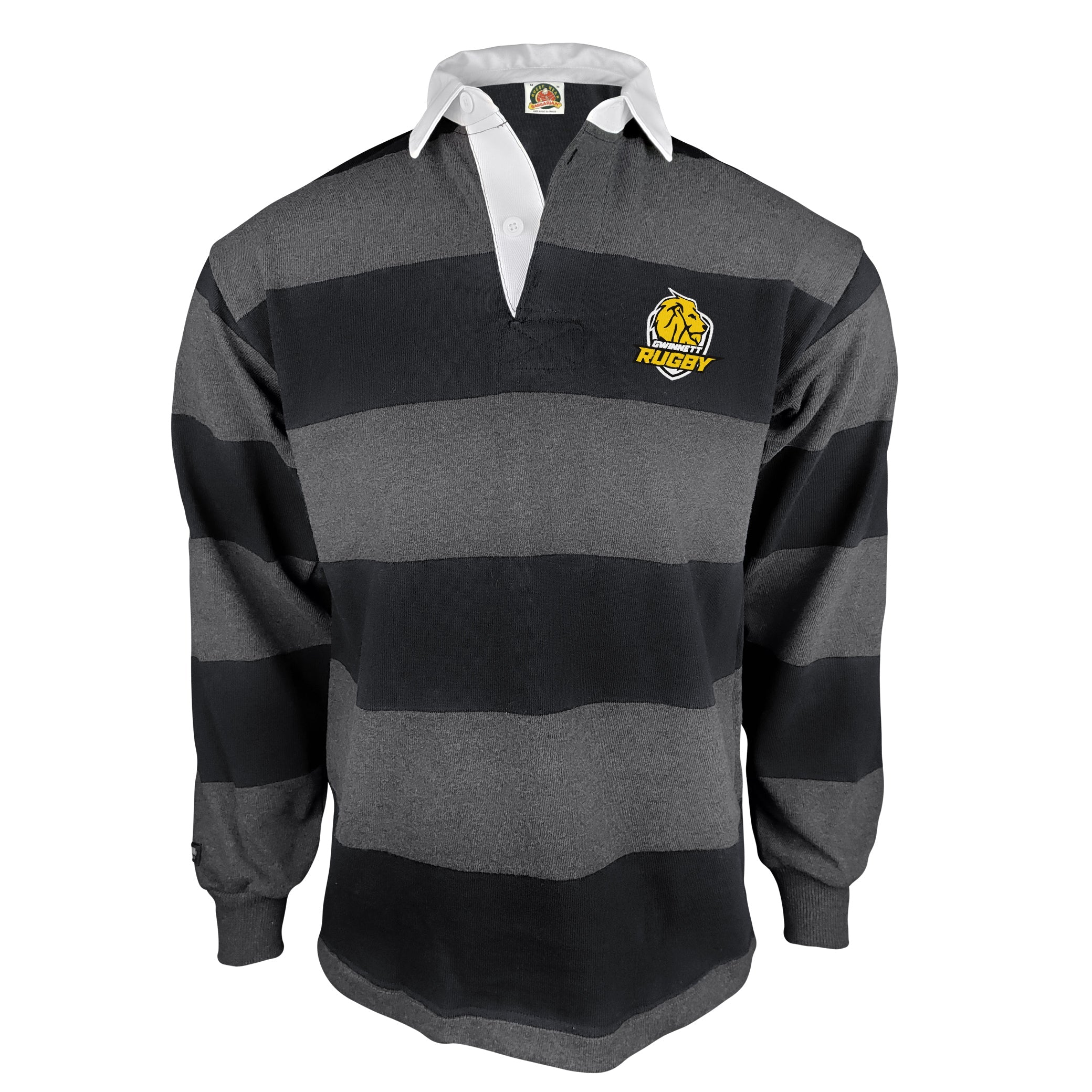 Gwinnett Lions Traditional 4 Inch Stripe Rugby Jersey