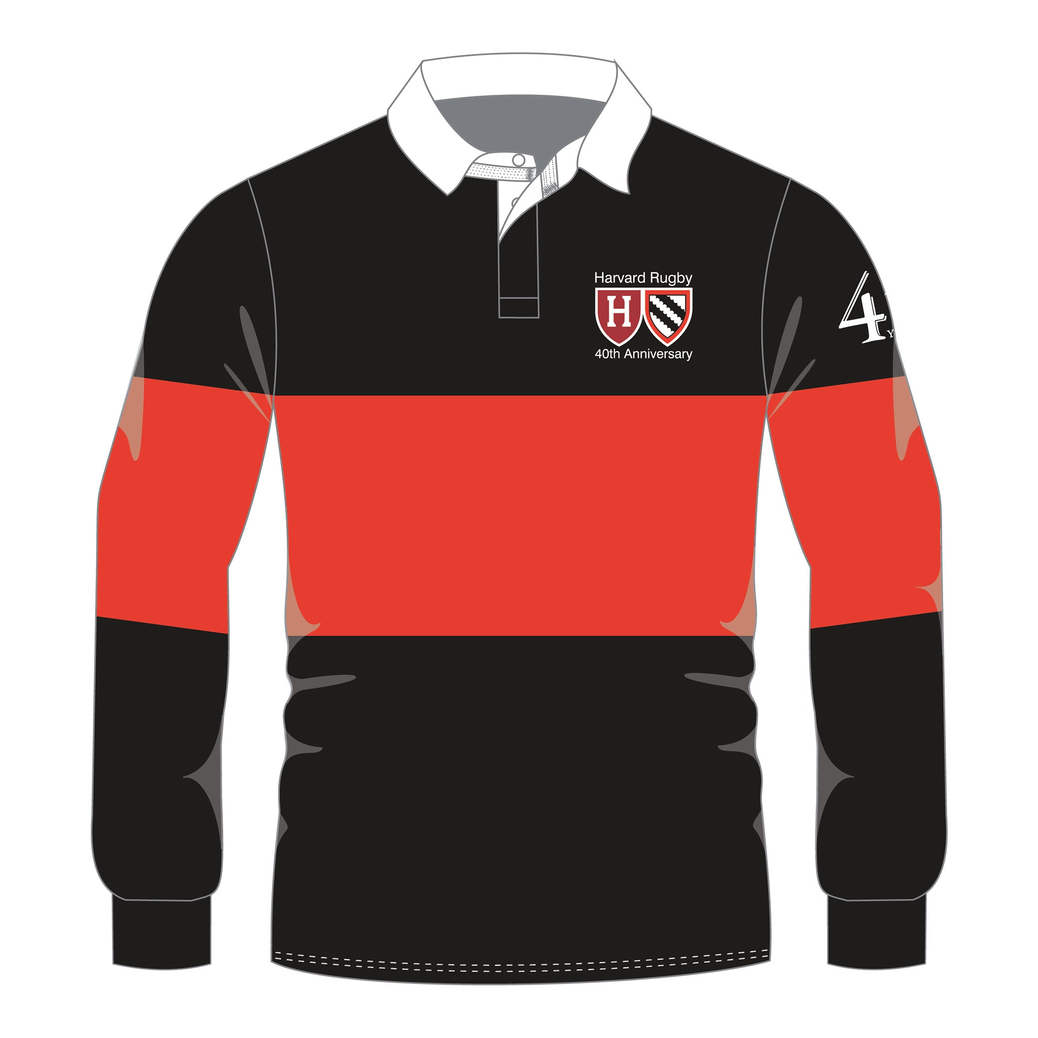 Harvard Women's Rugby 40th Anniversary Jersey