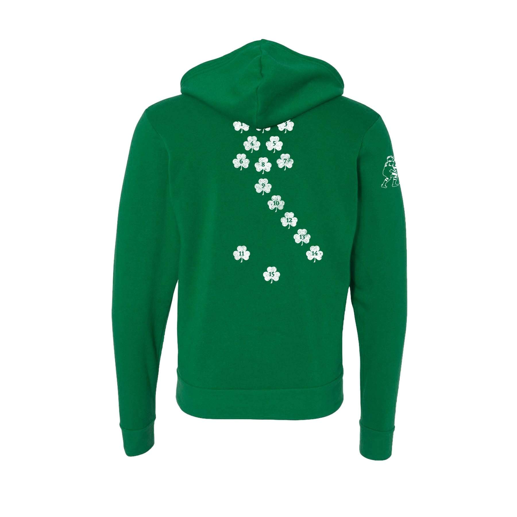 Ireland Rugby Lineup Zip Hoodie