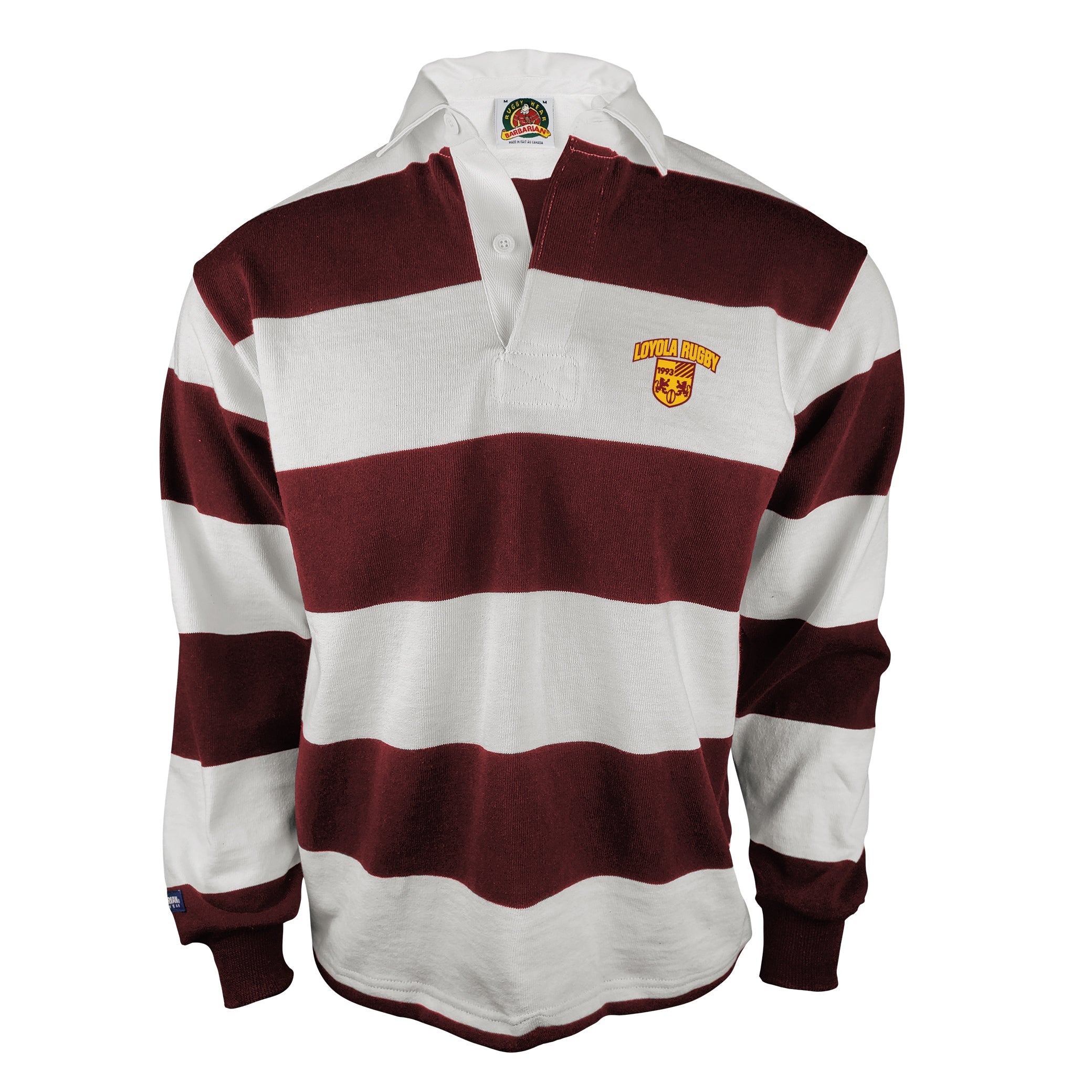 Loyola Rugby Traditional 4 Inch Stripe Rugby Jersey