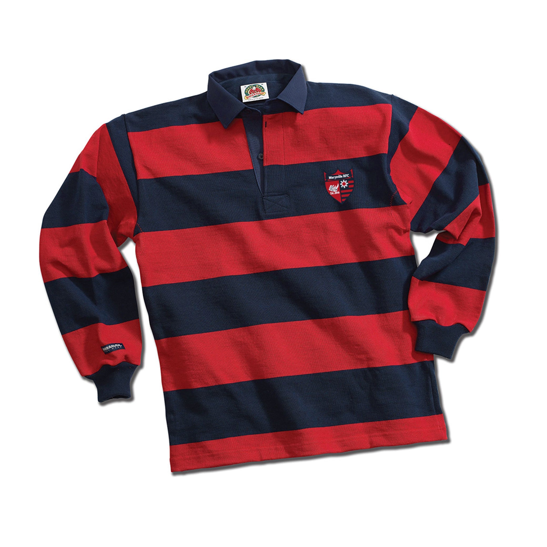 Marysville RFC Traditional 4 Inch Stripe Rugby Jersey