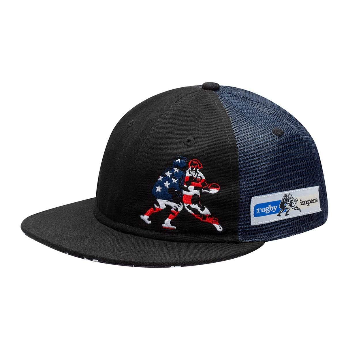 'Merica Rugby Flat Brim Surfer Cap