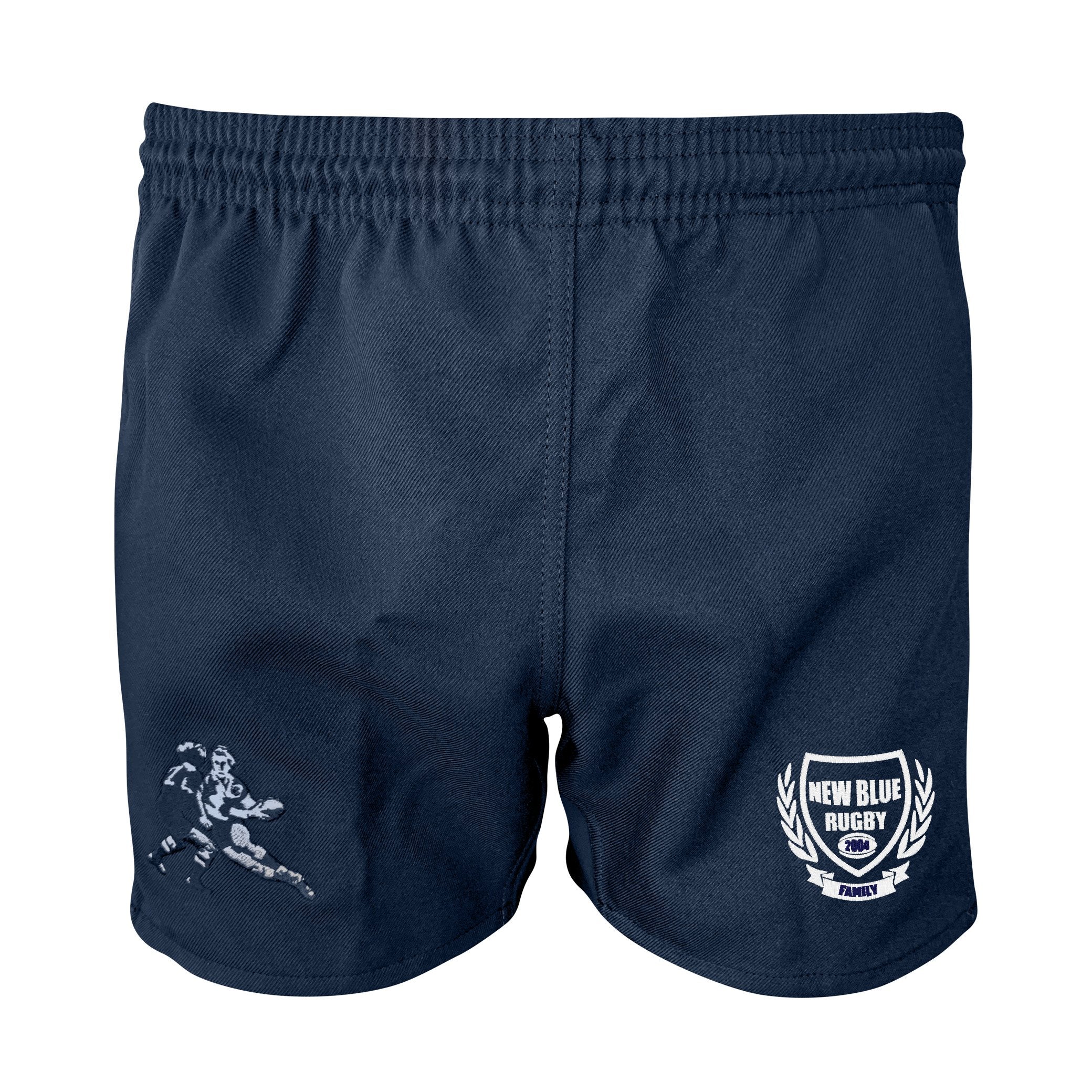 New Blue Pro Power Rugby Shorts