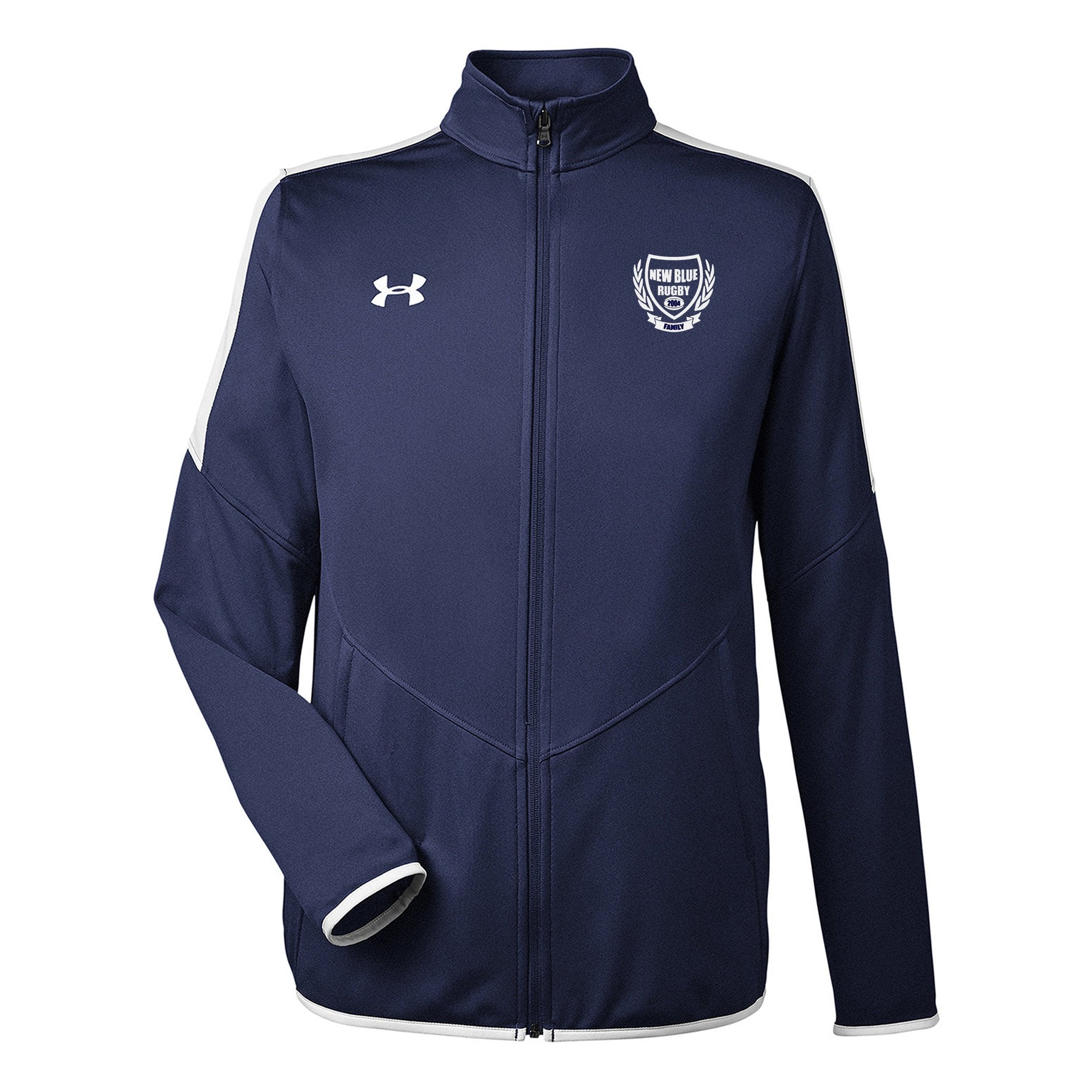 New Blue Rugby Rival Knit Jacket