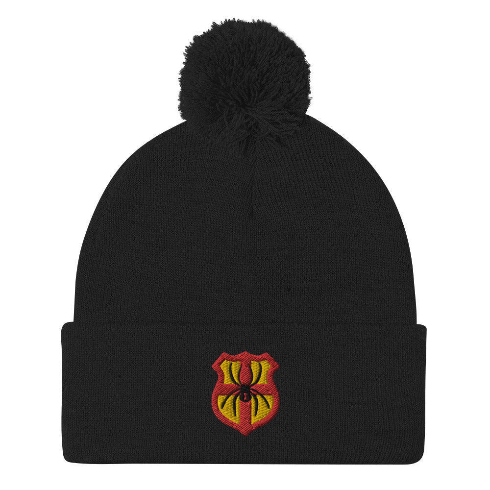 Lexington Black Widows Pom-Pom Beanie