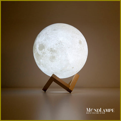 Mond Lampe 15CM, USB 3D-Druck LED