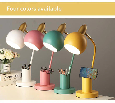 Schreibtischlampe in 4 verschiedenen Farben