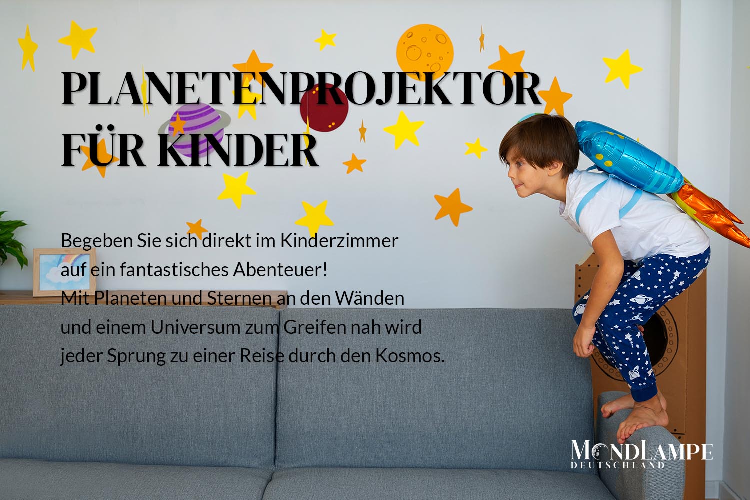 Kinderzimmer Projektor