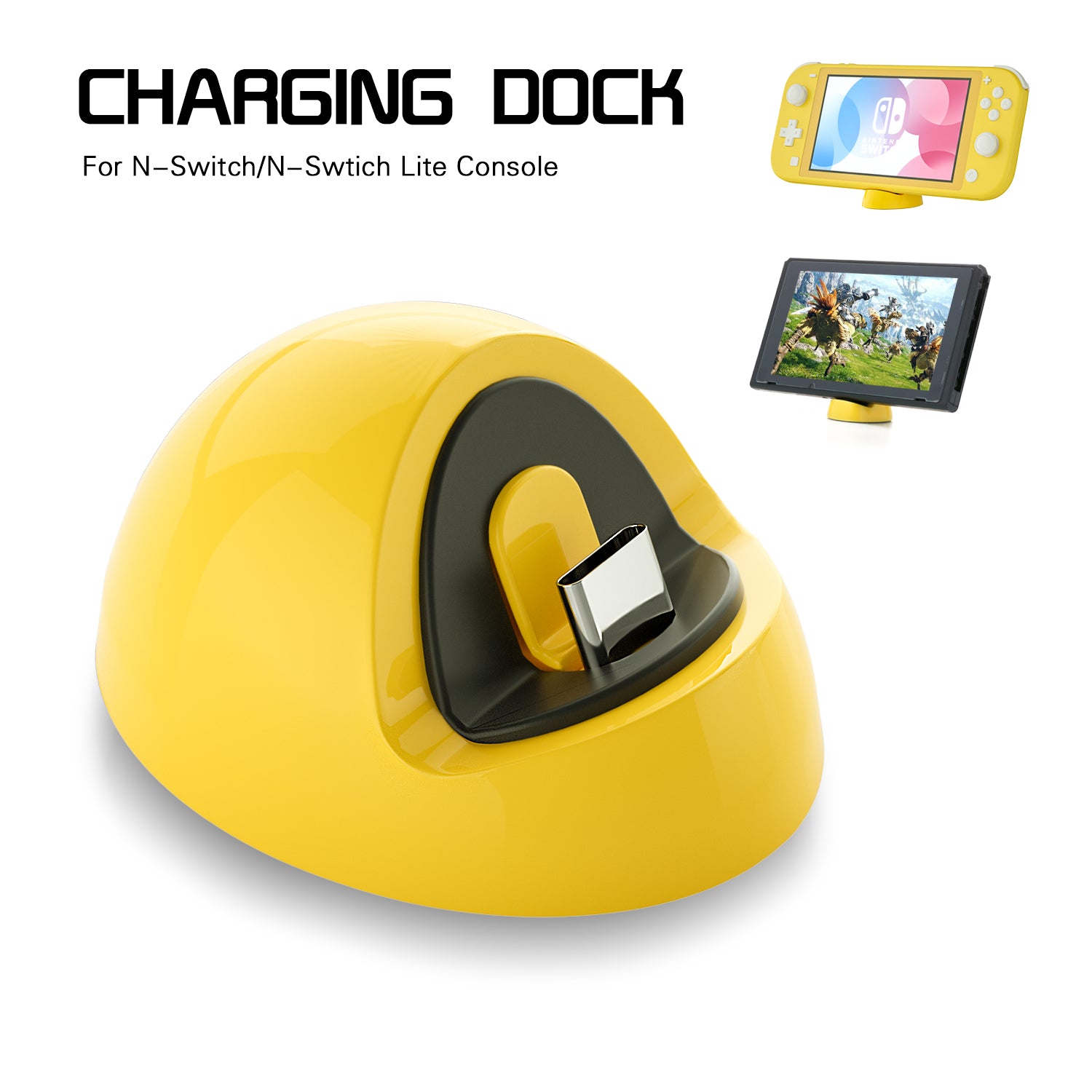 Charger for Nintendo Switch Lite, Charging Dock for Nintendo