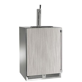 Perlick 24 Signature Series Outdoor Refrigerator - HP24RO, Right Hinge / Stainless Steel Solid Door