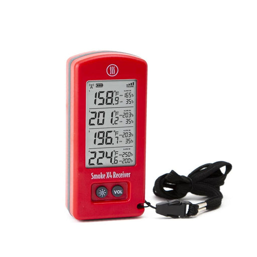 Smoke X® Long-Range Remote BBQ Alarm Thermometer - ThermoWorks