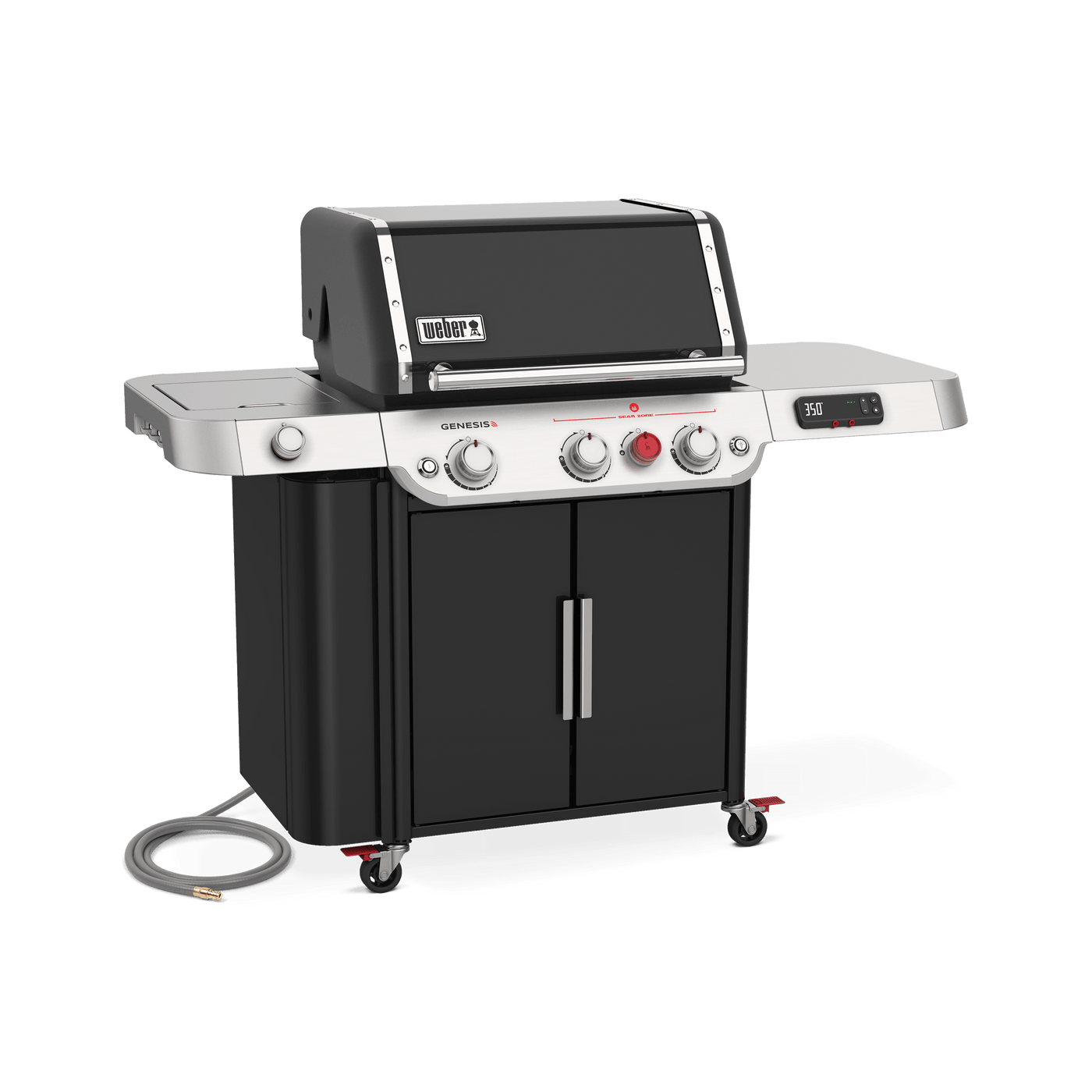 Weber Genesis E-335 3-Burner Liquid Propane Gas Grill In Black