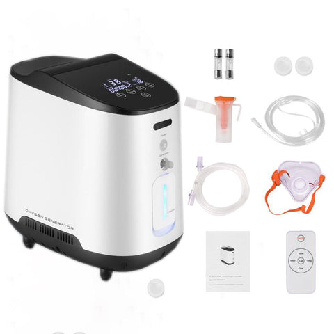 Oxygensolve| Upgraded 24H/7D 1-7L  Oxygen Concentrator 105W