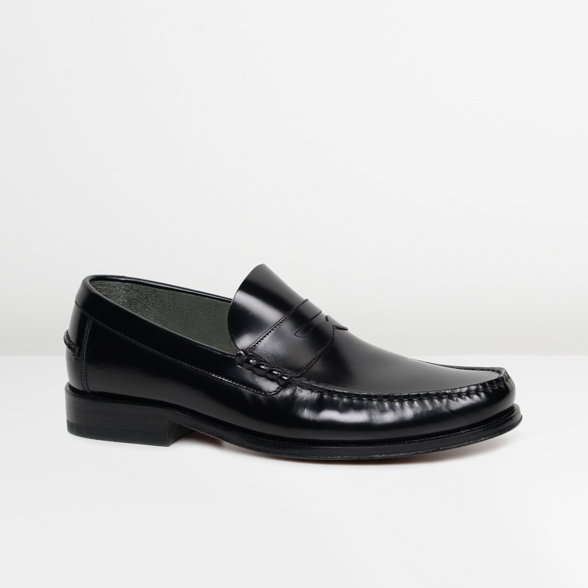 Black Princeton Loake Moccasins from Quarter & Last