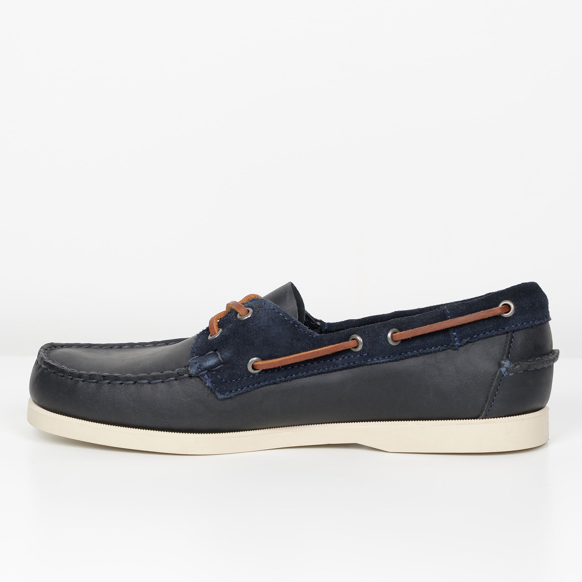 Blue Navy Sebago Portland Winch Boat Shoes from Quarter & Last