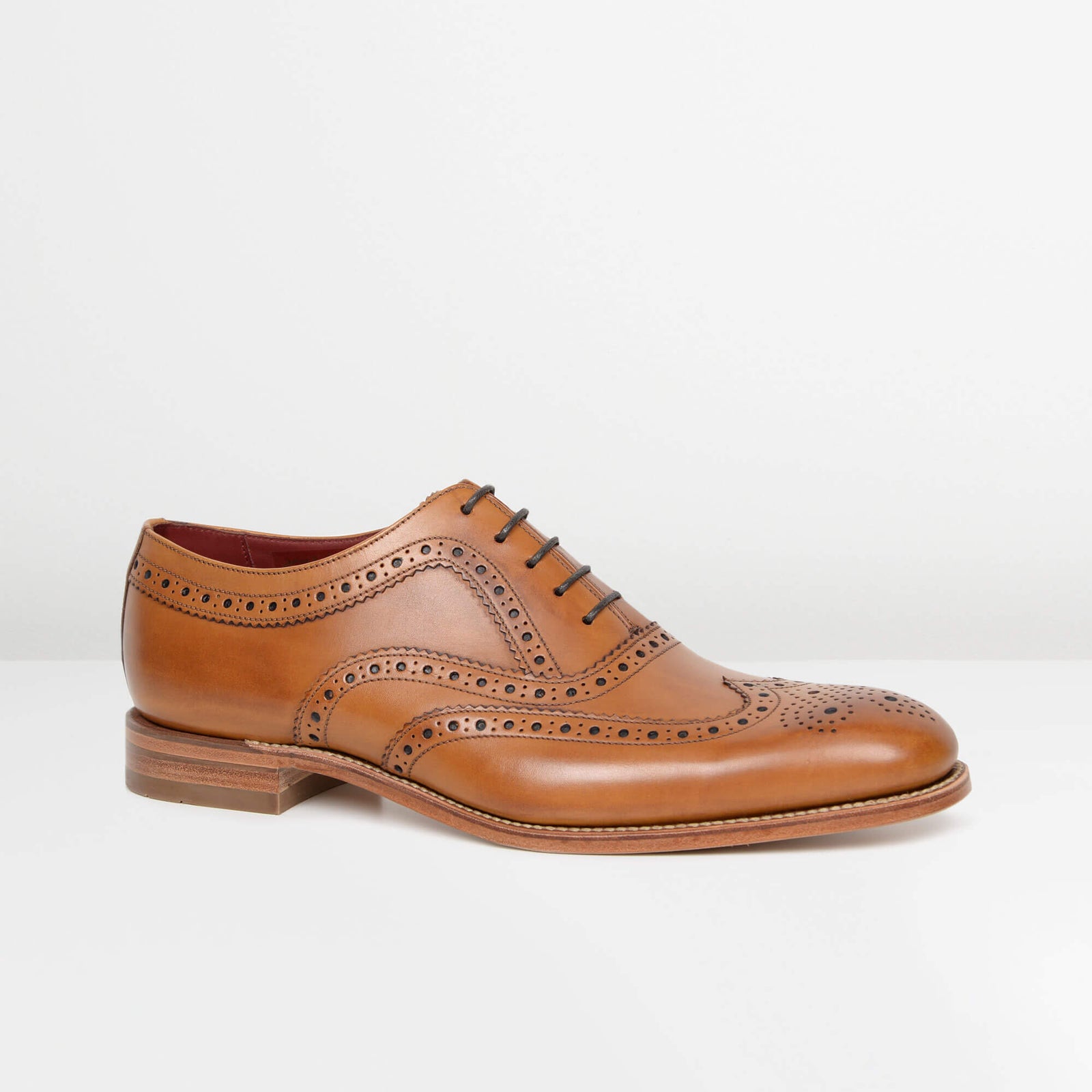 loake tan brogues