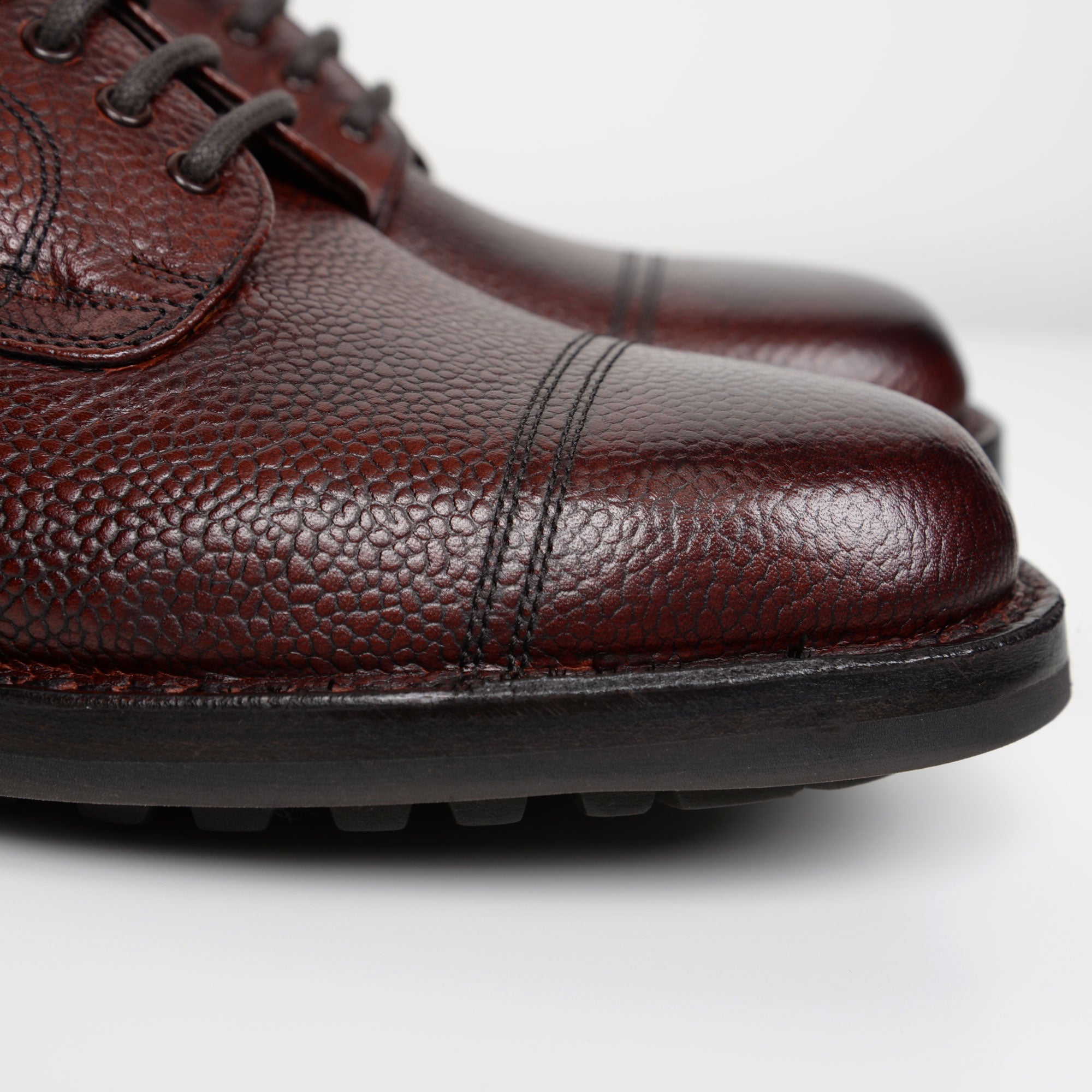 Burgundy Cairngorm II R Cheaney Derby Shoes from Quarter & Last