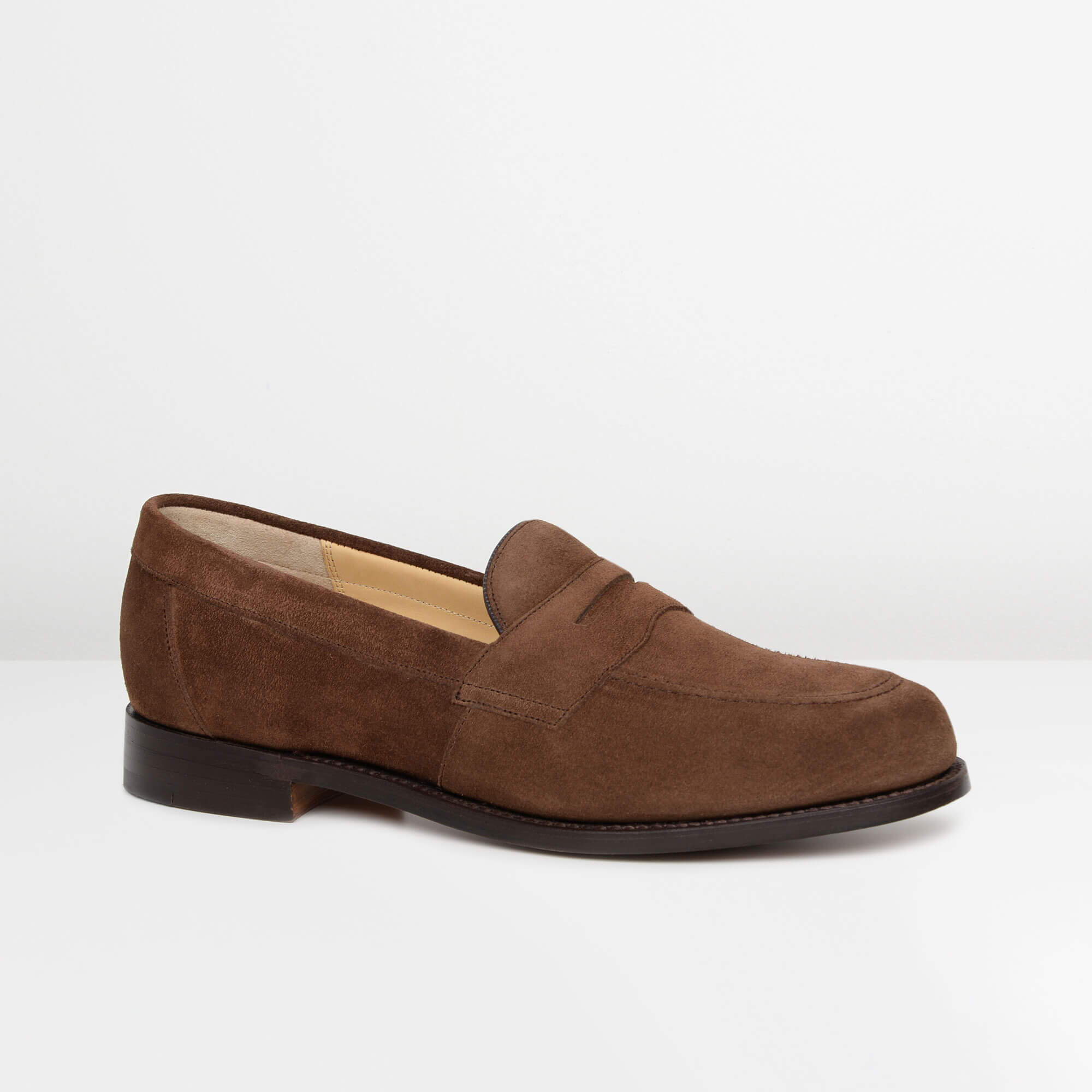 barker suede loafers