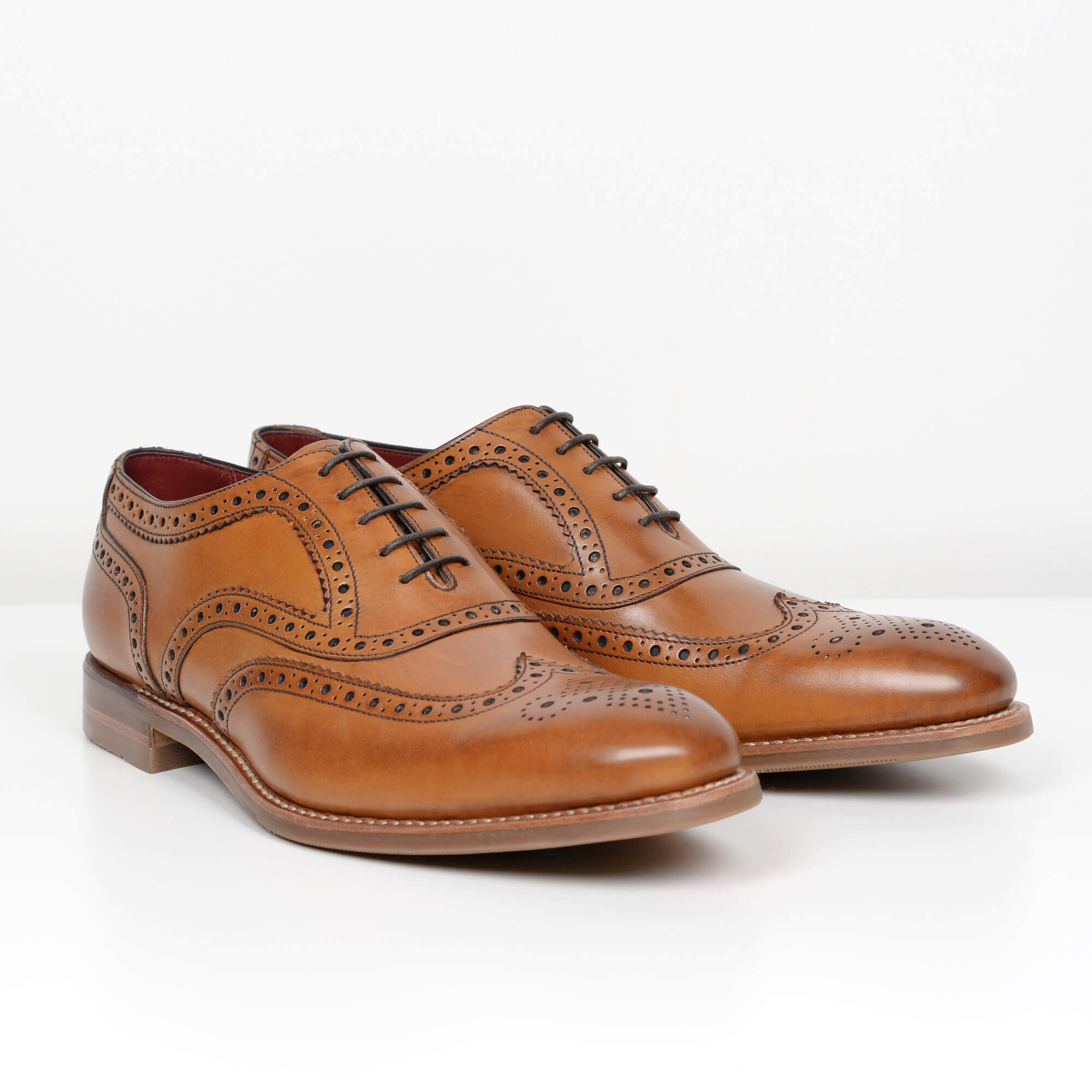 Tan Kerridge Loake Oxford Brogues from Quarter & Last