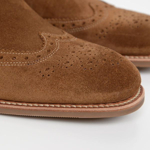 loake bedale waxed suede