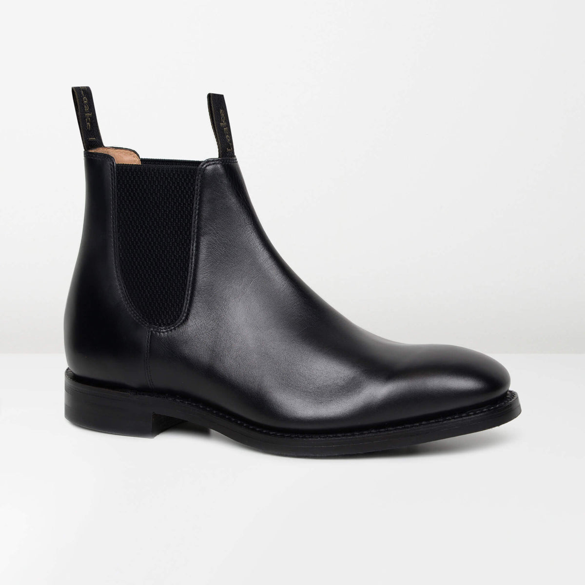 Black Chatsworth Loake Chelsea Boots from Quarter & Last