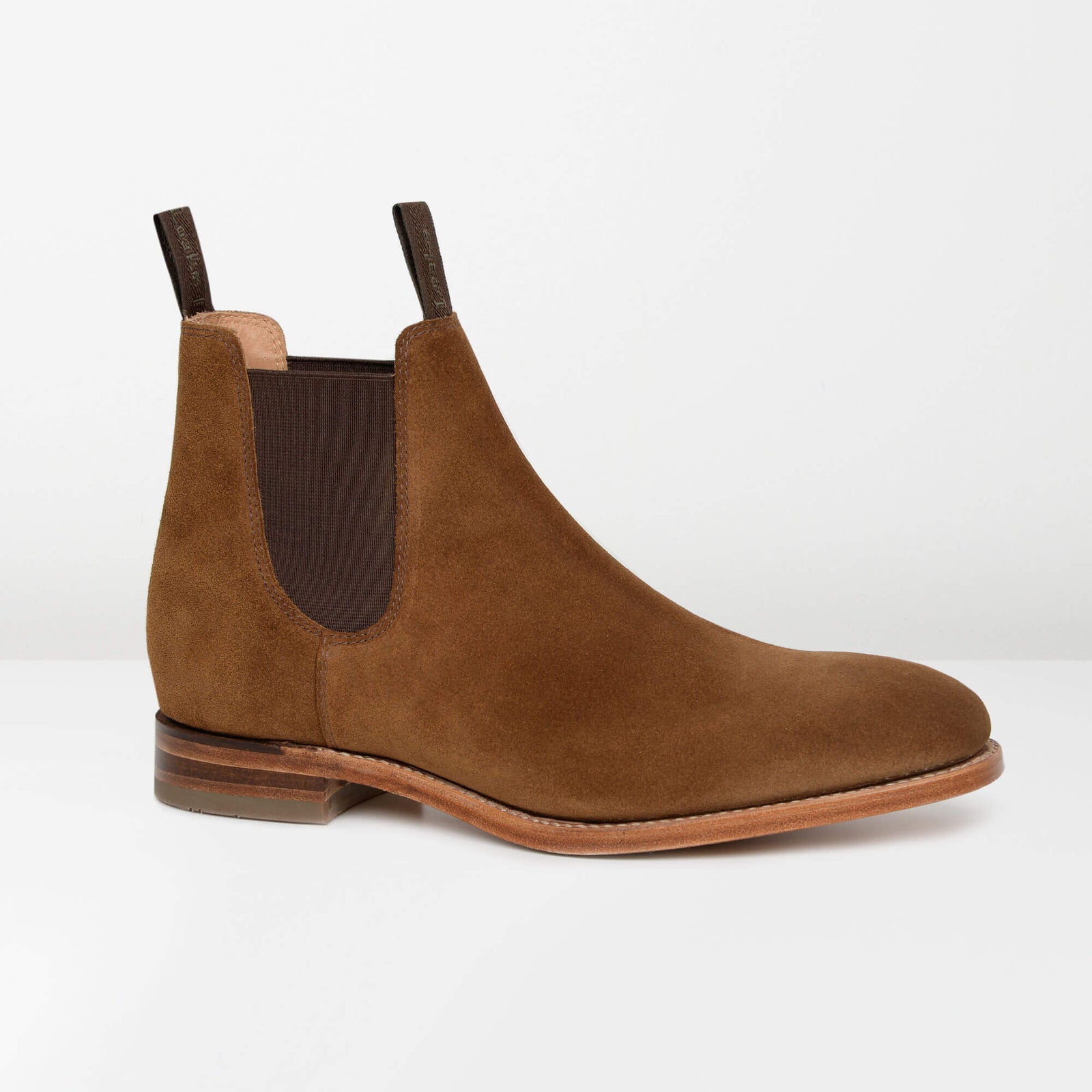 loake chelsea boots suede