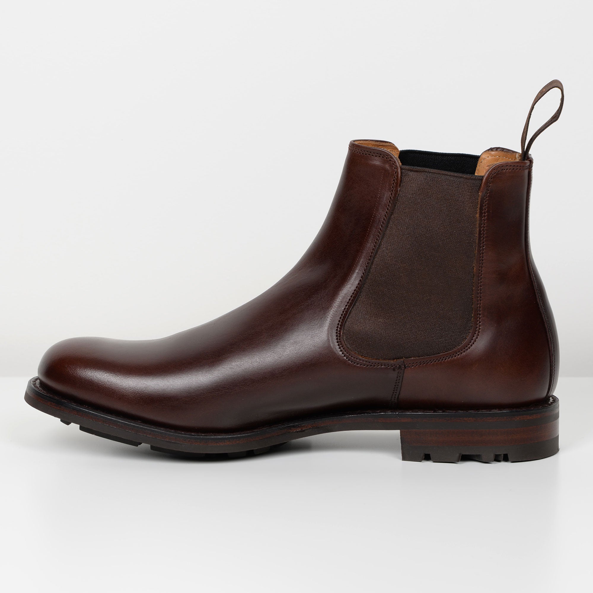 Brown Barnes III B Cheaney Chelsea Boots from Quarter & Last