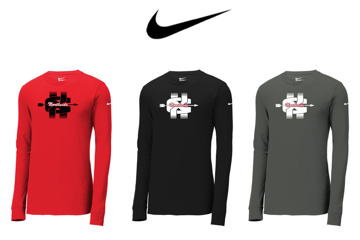 Nike Dri-FIT Cotton/Poly Long Sleeve Tee - Northside Christian XC ...