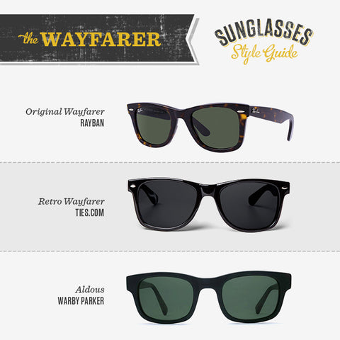 mens wayfarer style sunglasses