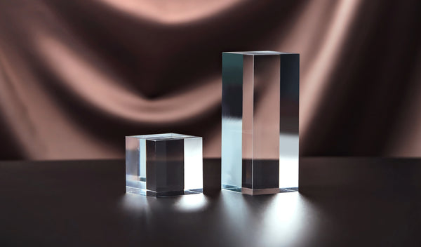 acrylic trophy blocks for laser engraving