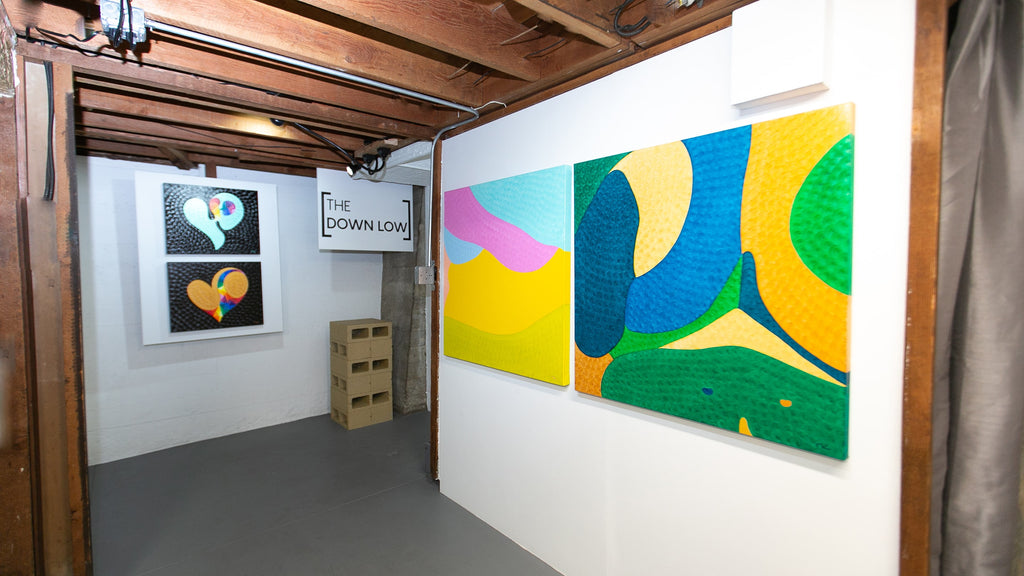 Install shot from Natalia Lvova's "Reverie" solo exhibition at Voss Gallery, San Francisco.