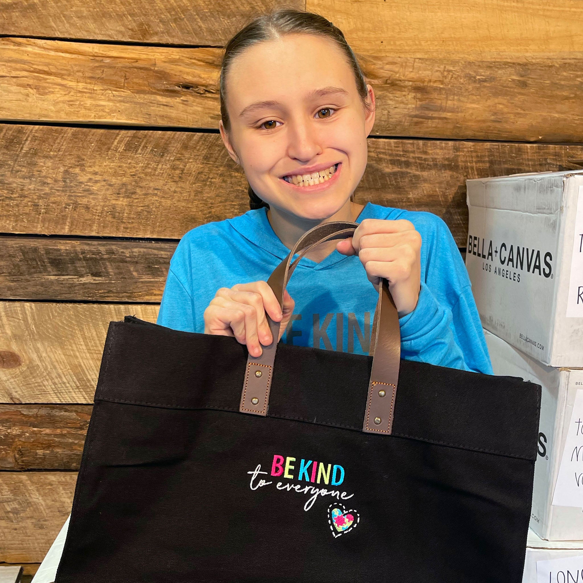 Tote Bag- Be Kind to Everyone Embroidered