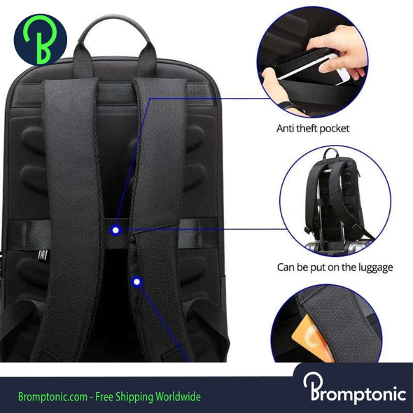 Brompton Slim Laptop Backpack 15.6 inch Bromptonic