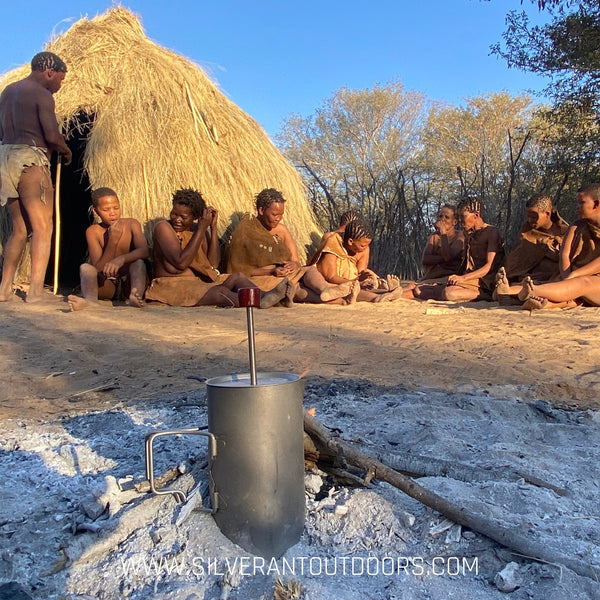 Zambian Tribe With SilverAnt French Press