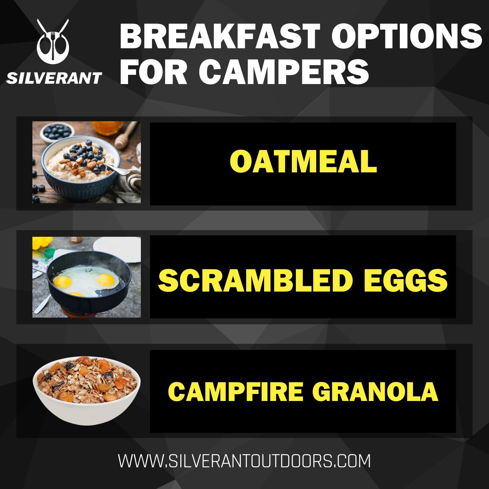 Breakfast Options for Campers