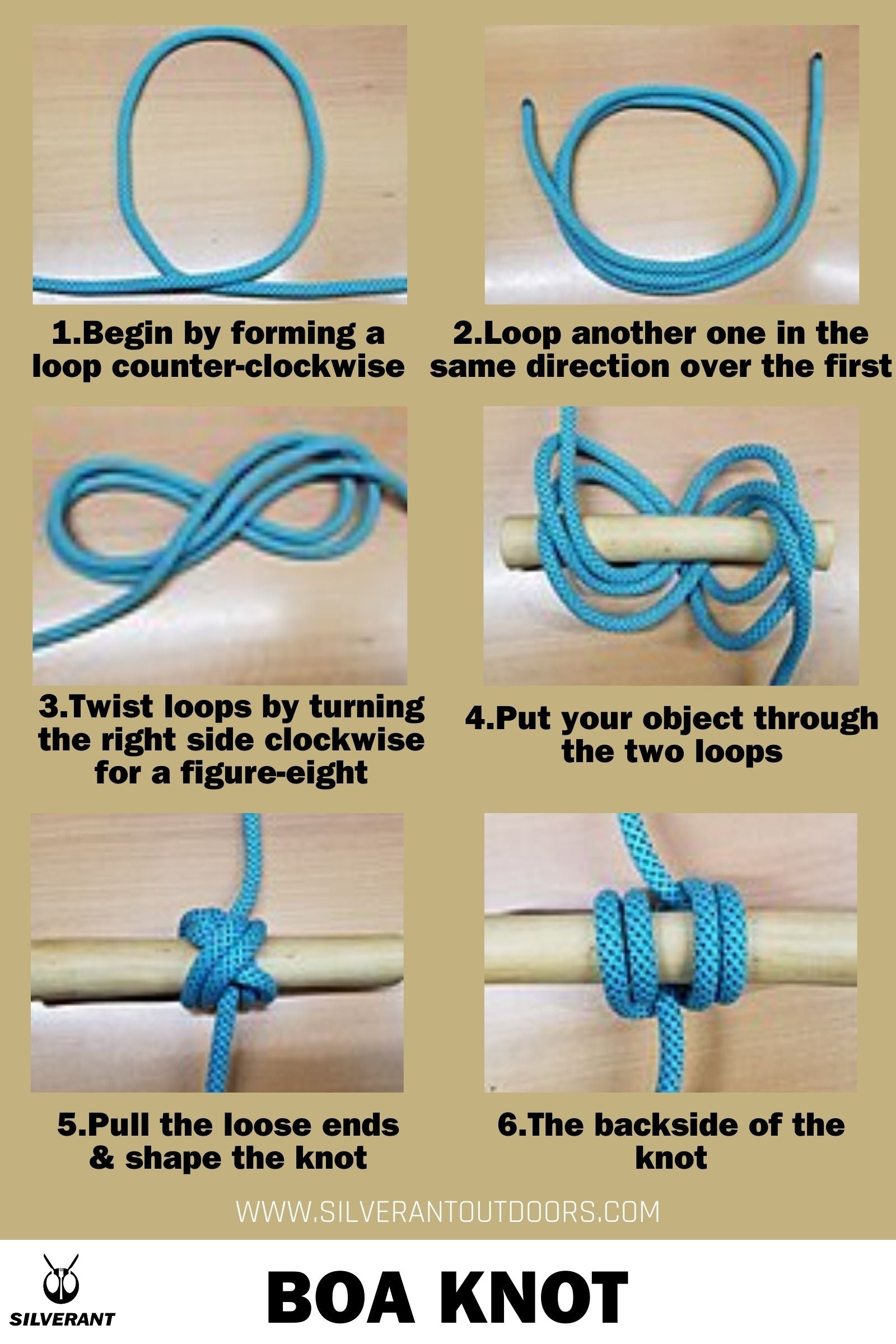 Boa knot
