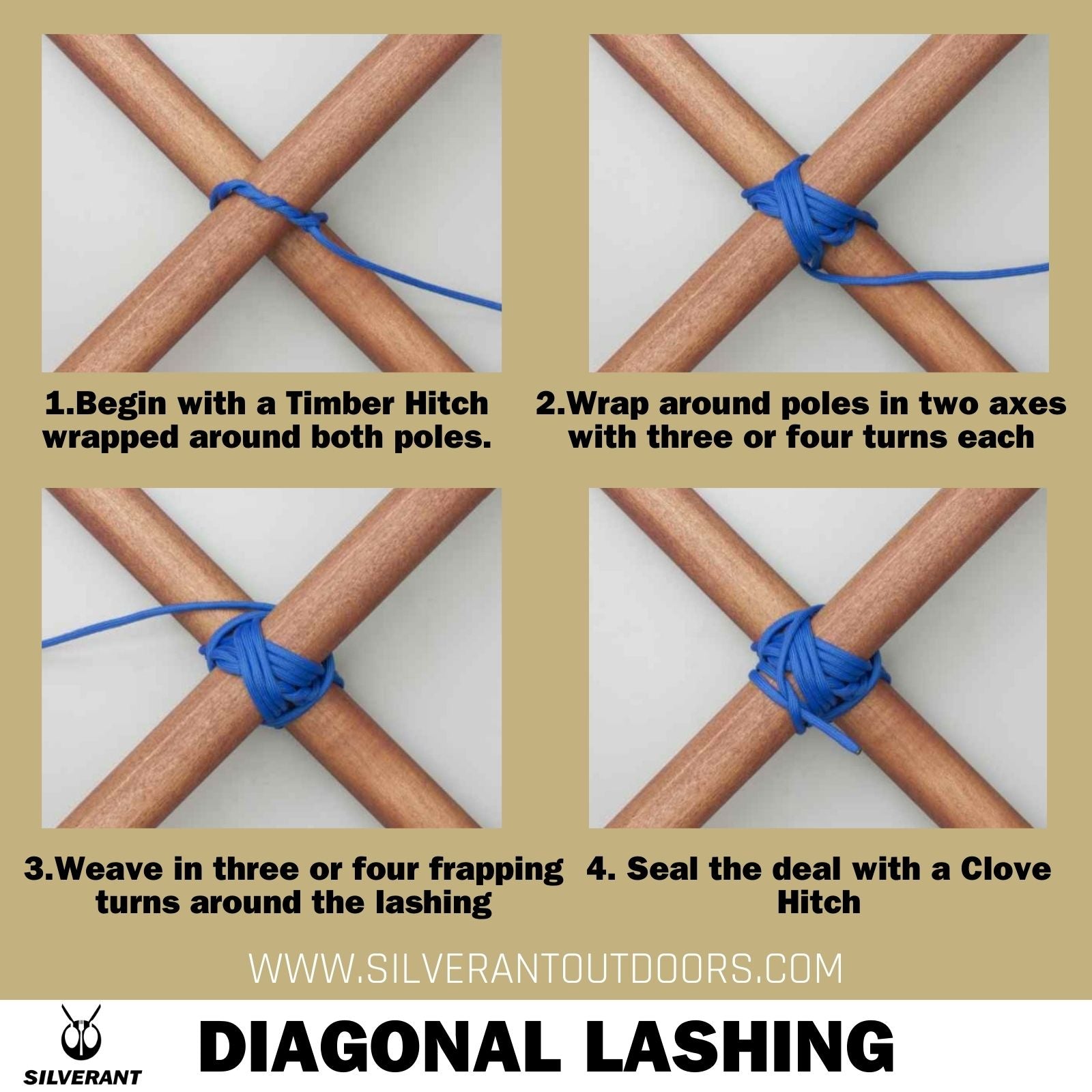 Diagonal Lashing