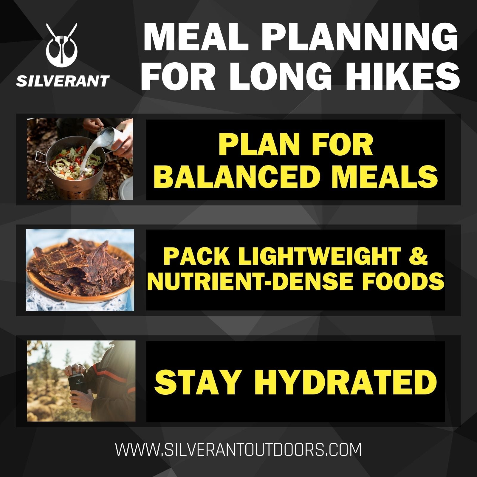 Meal Planning for Long Hikes
