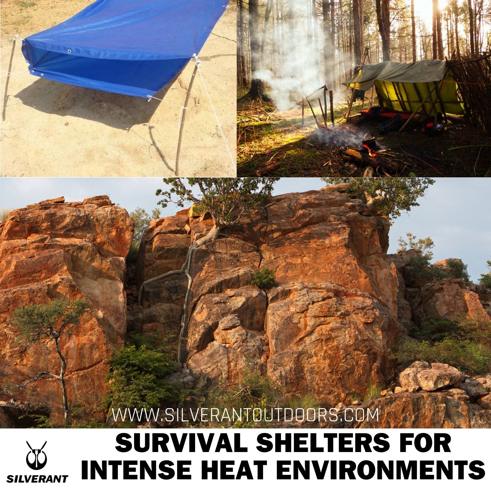 Survival Shelters for Intense Heat Environments