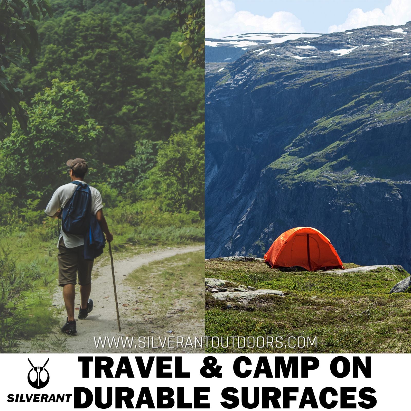 Travel and Camp on Durable Surfaces-SilverAnt Outdoors