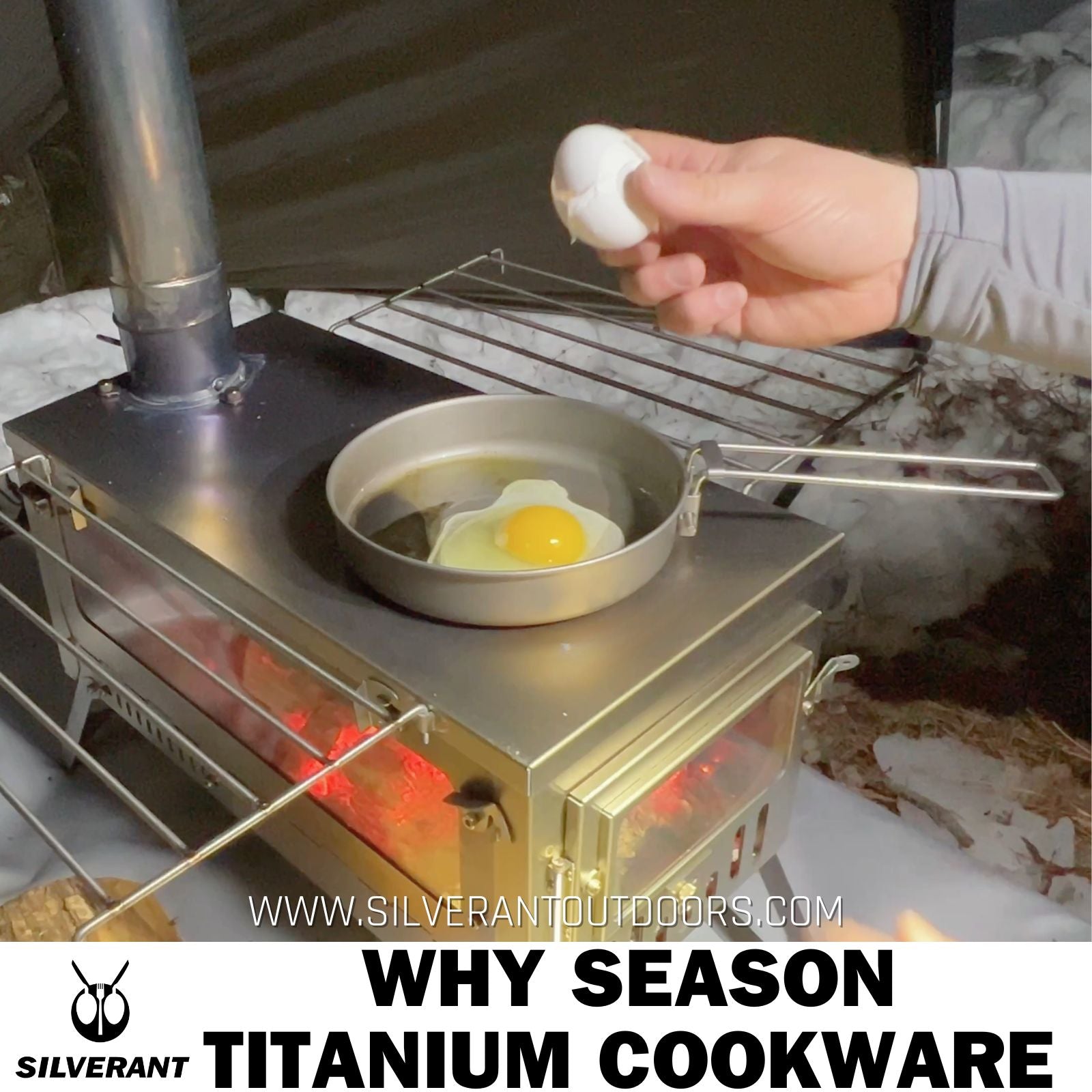 Why Season Titanium Cookware Set - SilverAnt Outdoors