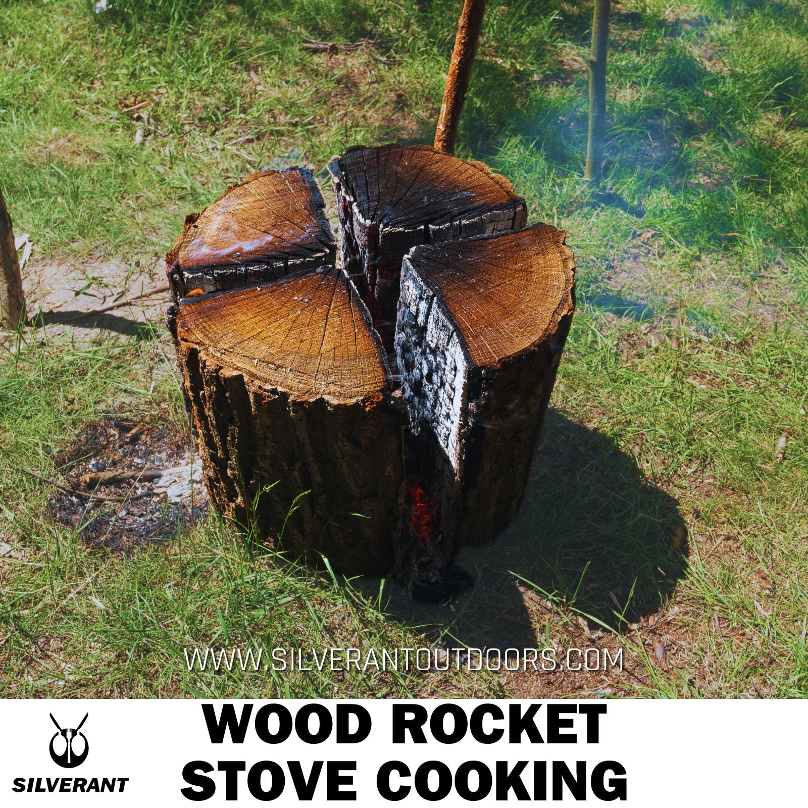 Wood Rocket Stove Cooking