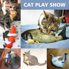 Cat Toy 3D Fish-Shaped Pillow - Redbovi.com