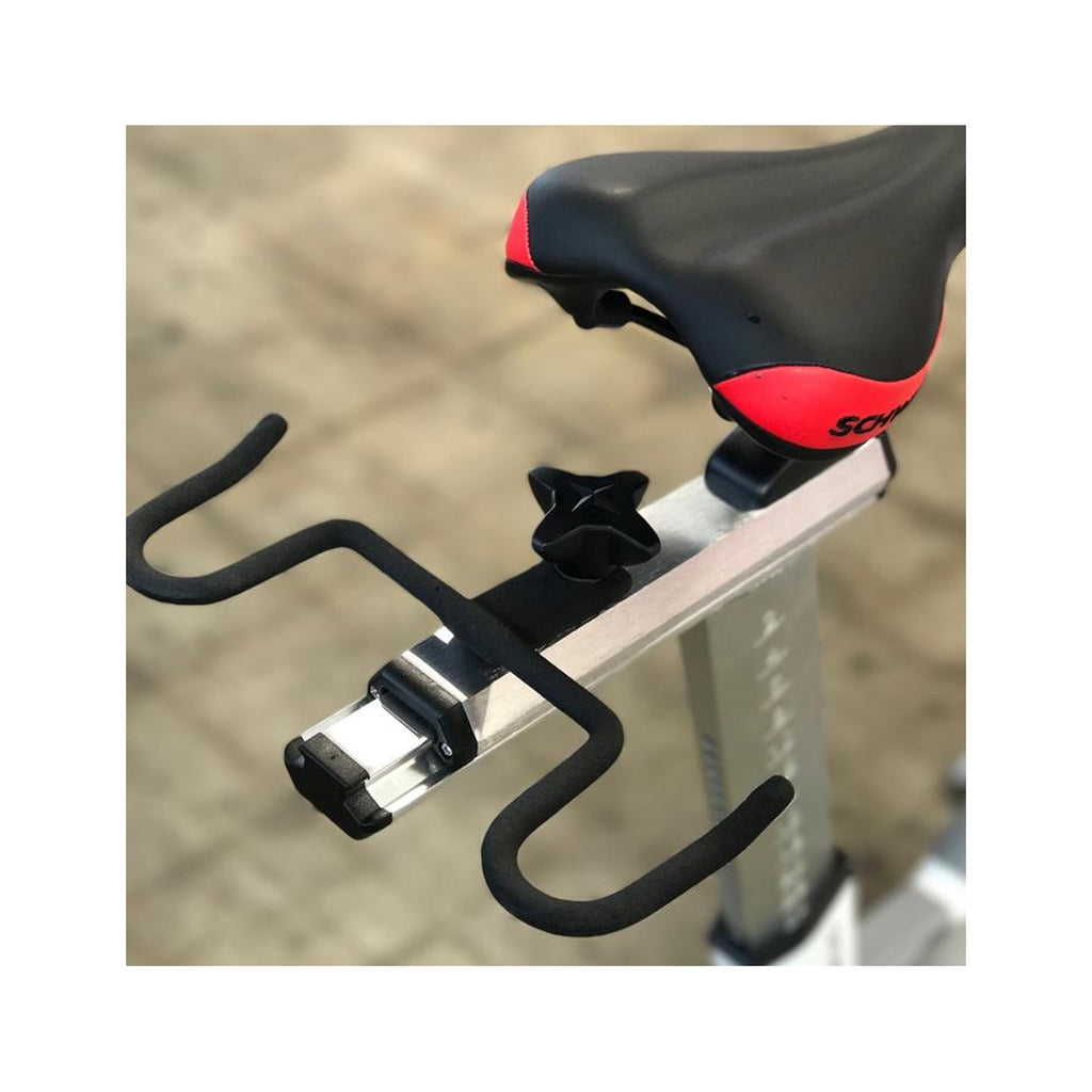 spin bike weight rack