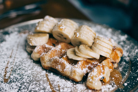 Waffeln vegan mit Banane